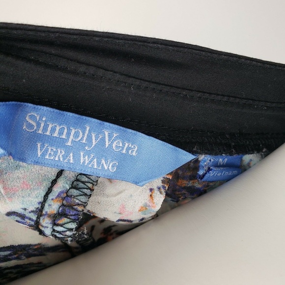 SIMPLY VERA VERA WANG Blue Top Medium - Picture 4 of 7